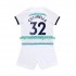 Camisola Chelsea Cucurella 32 Criança Equipamento Segundo 2022-2023 Manga Curta